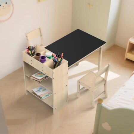 Children's Art Desk and Chair Set